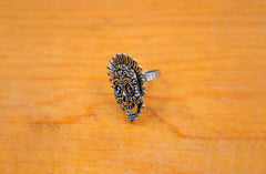 Anillo de plata Catrina