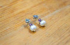 Aretes de plata Alejandra