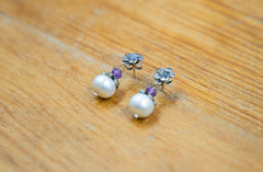 Aretes de plata Alejandra