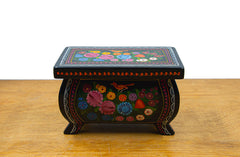 Caja marranita Olinalá de colores