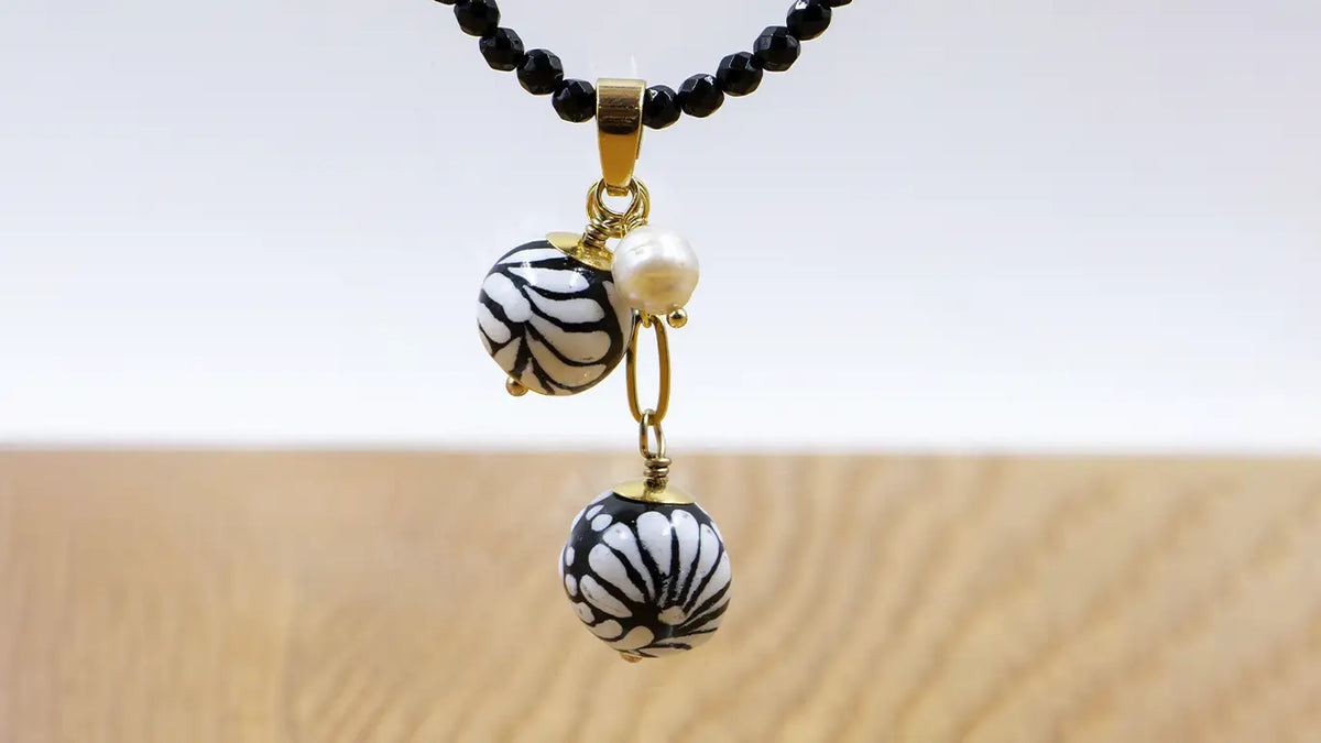 Collar Perla Negra