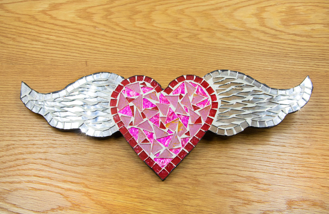 Corazón con alas