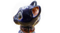 Gato azul de cerámica