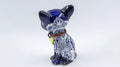 Gato azul de cerámica