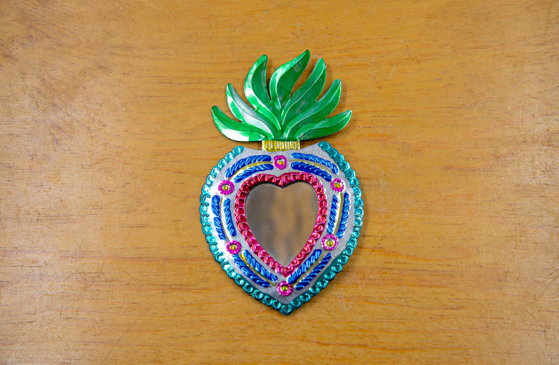 Juego de corazones con espejo Raquel