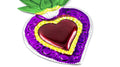 Juego de corazones de laton multicolor 2