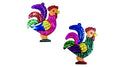 Juego de figuras de laton animales