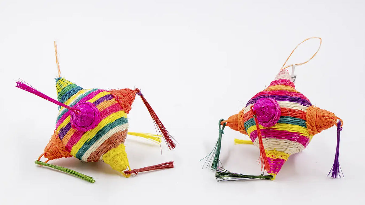 Juego de piñatas de ixtle