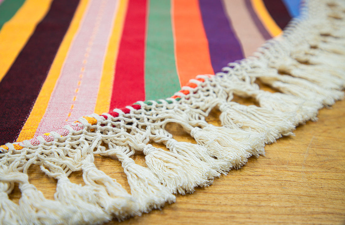 Mantel redondo Juanita multicolor