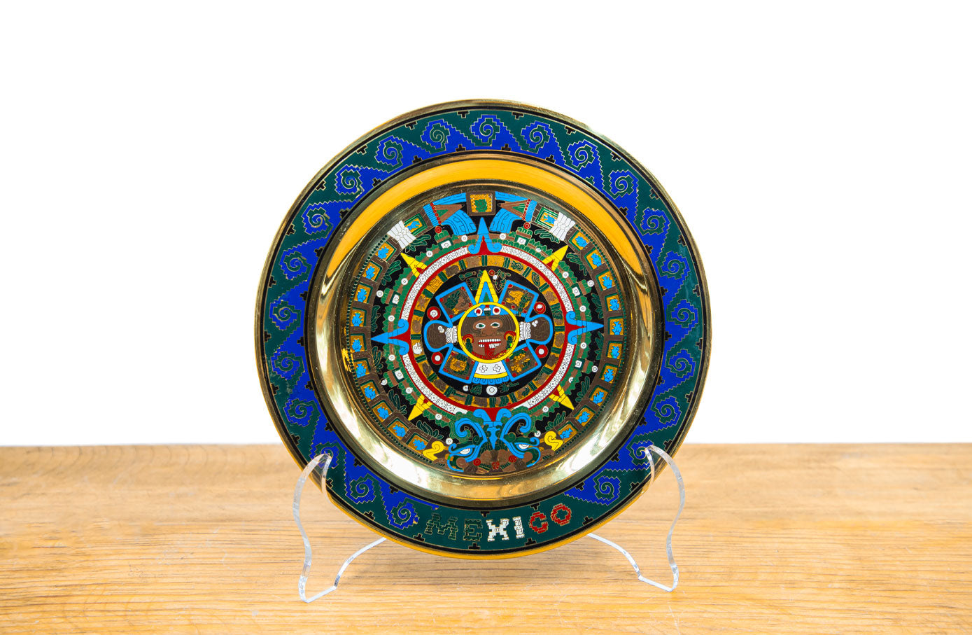 Plato Calendario Azteca 20cms