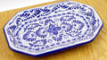 Plato rectangular de Talavera