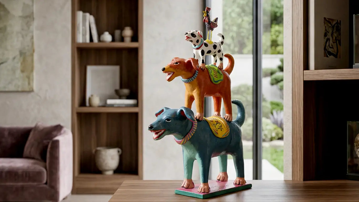 Torre de 3 perros chica