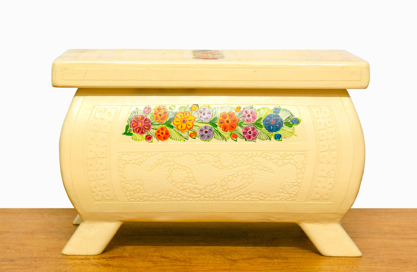 Caja marranita de Olinalá