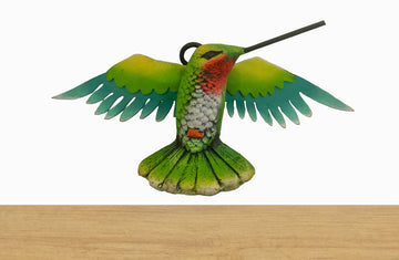Colibri de pared alas abiertas