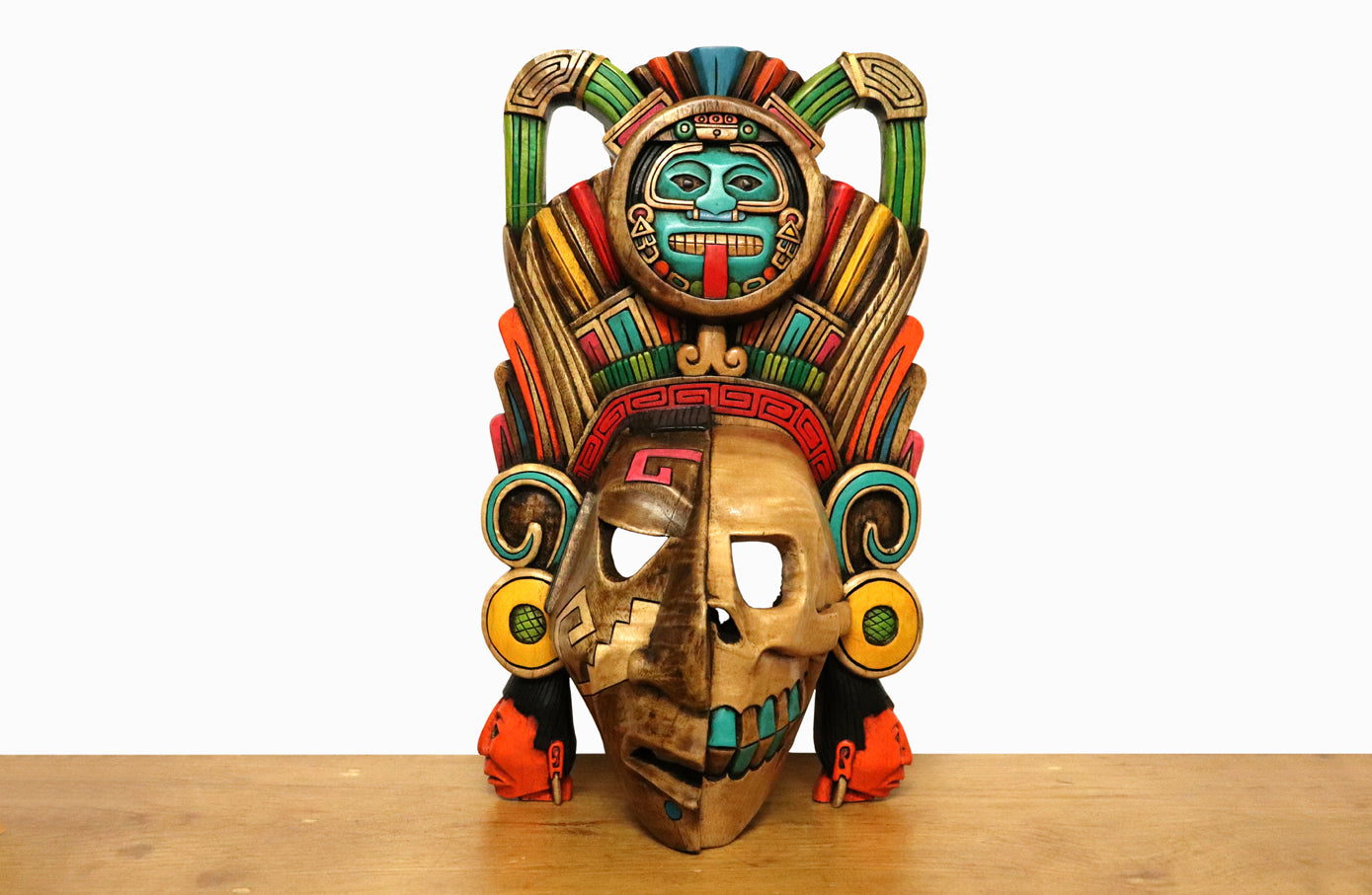 Máscara dualidad Tonatiuh